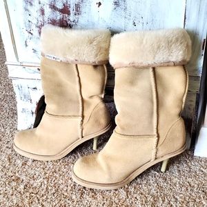 Tommy Hilfiger heels boots 6.5